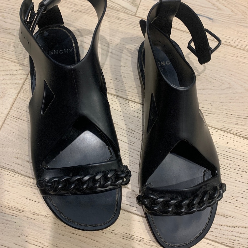 Givenchy Plastic Gladiator Sandals